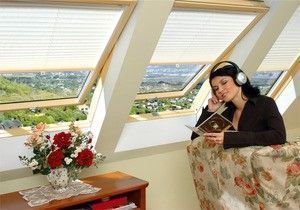 Мансардные окна со среднеповоротным открыванием FTP-V U3