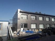 Фасад из керамогранита, г. Воронеж, Витрука 15А