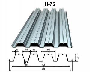 Профлист H-75