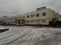 Фасад из керамогранита, г. Воронеж, Витрука 15А
